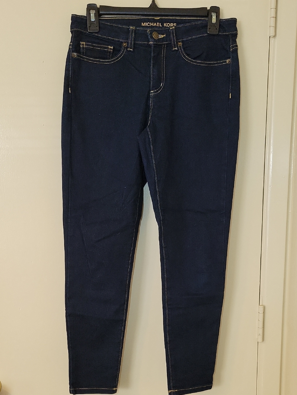 Michael Kors Women’s Navy Cropped Skinny Jeans